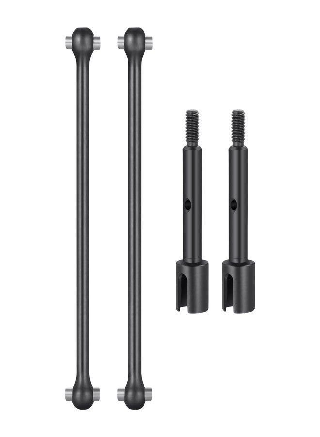JGGZONE 2Pcs JGGZONE Steel 1144 Rear Drive Shaft CVD Dogbone Joint Axle Driveshafts Compatible with LOSI 1/16 Mini-B Buggy 1/18 Mini-T 2.0 Stadium Truck Replacement Parts - Image 1